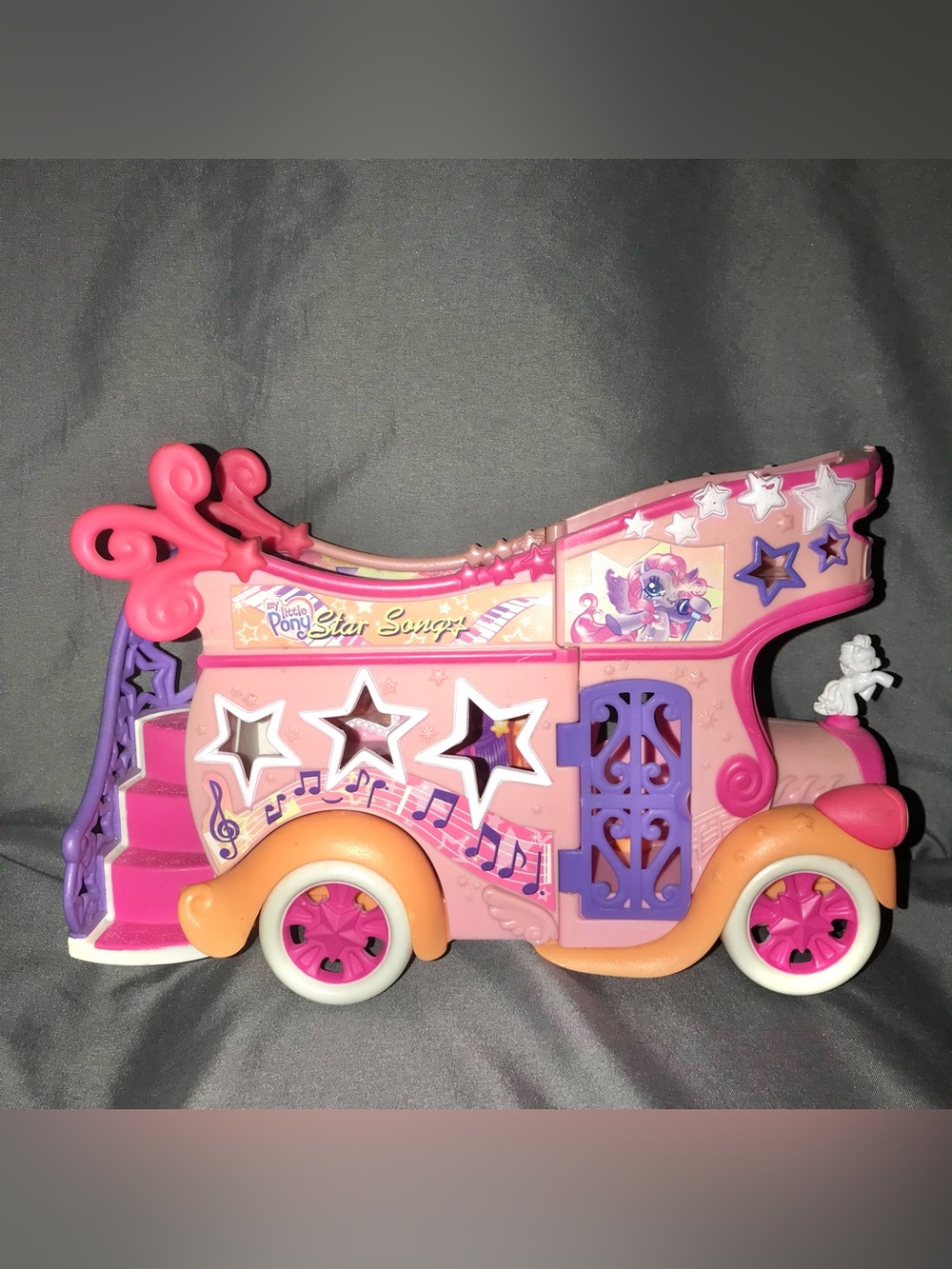 My little pony ponyville star songs stage show bus Hasbro 2007 MLP